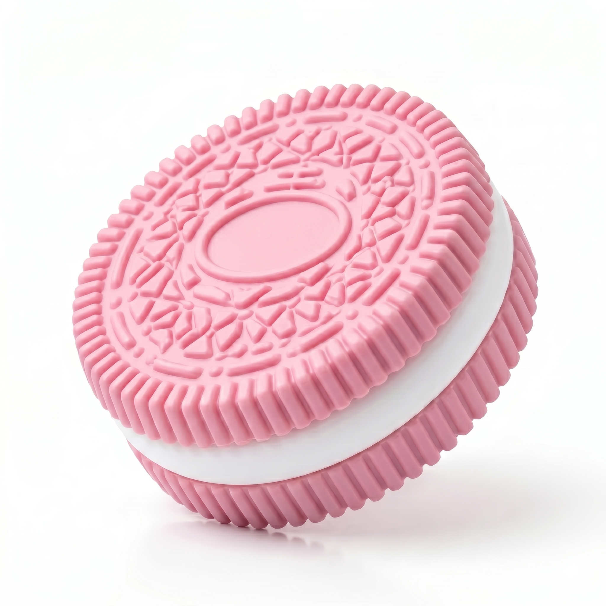 Pink Cookie Squishy Toy