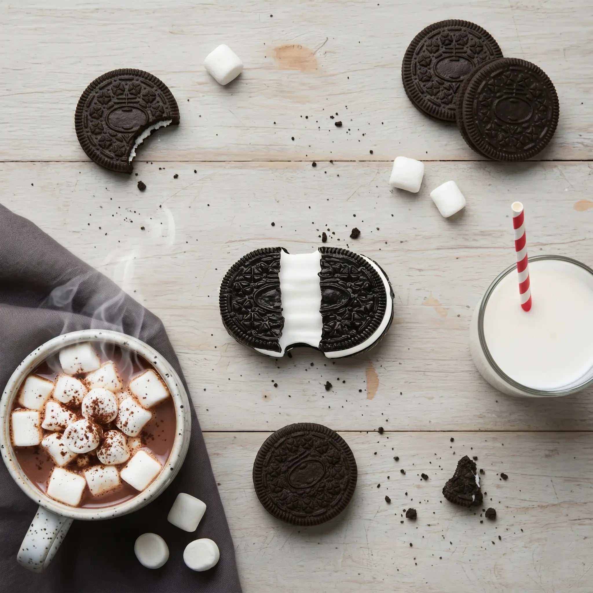 Sticky Black Cookie Squishy stress relief toy by MimiSquishy