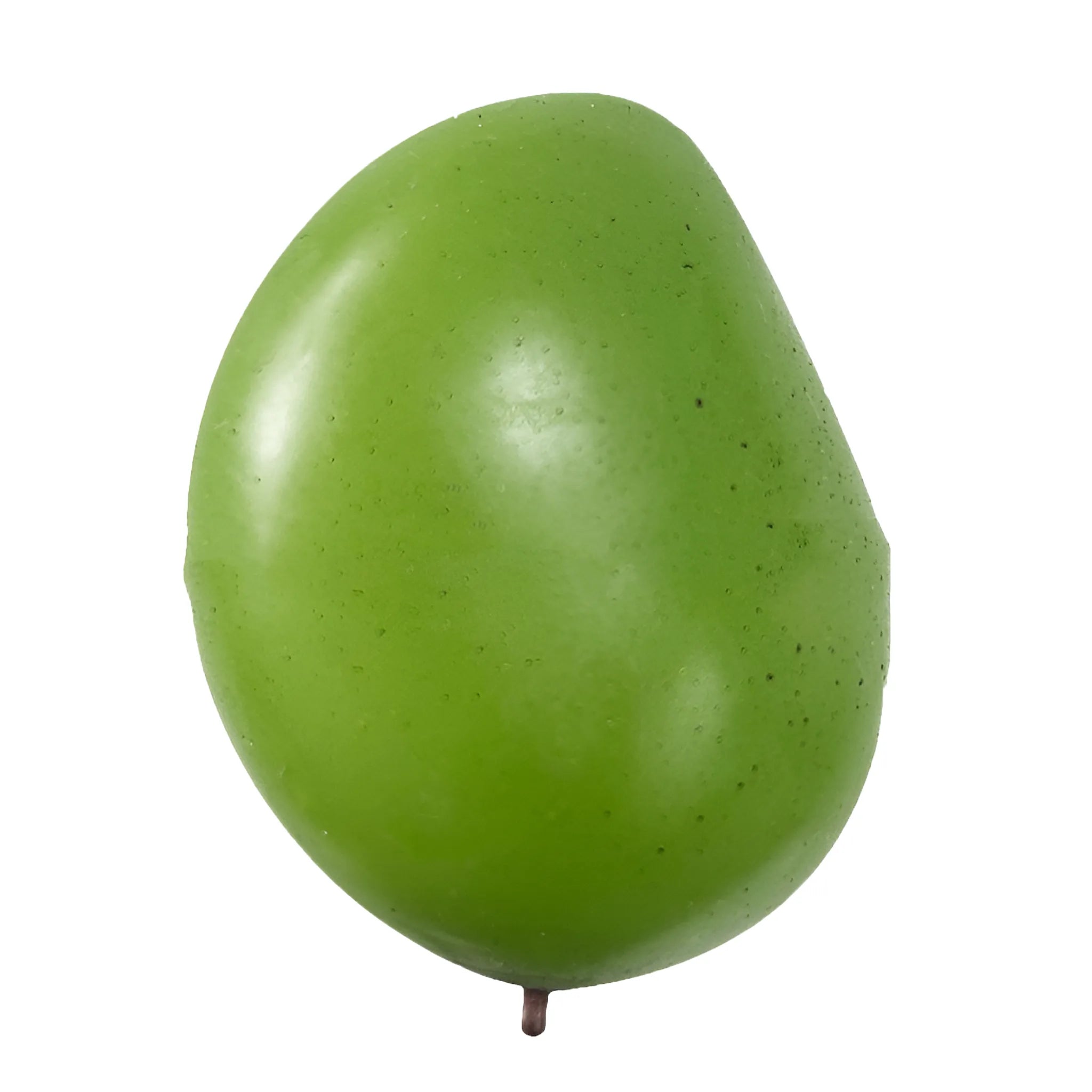 Crunchy color-changing mango squishy toy by MimiSquishy on white background
