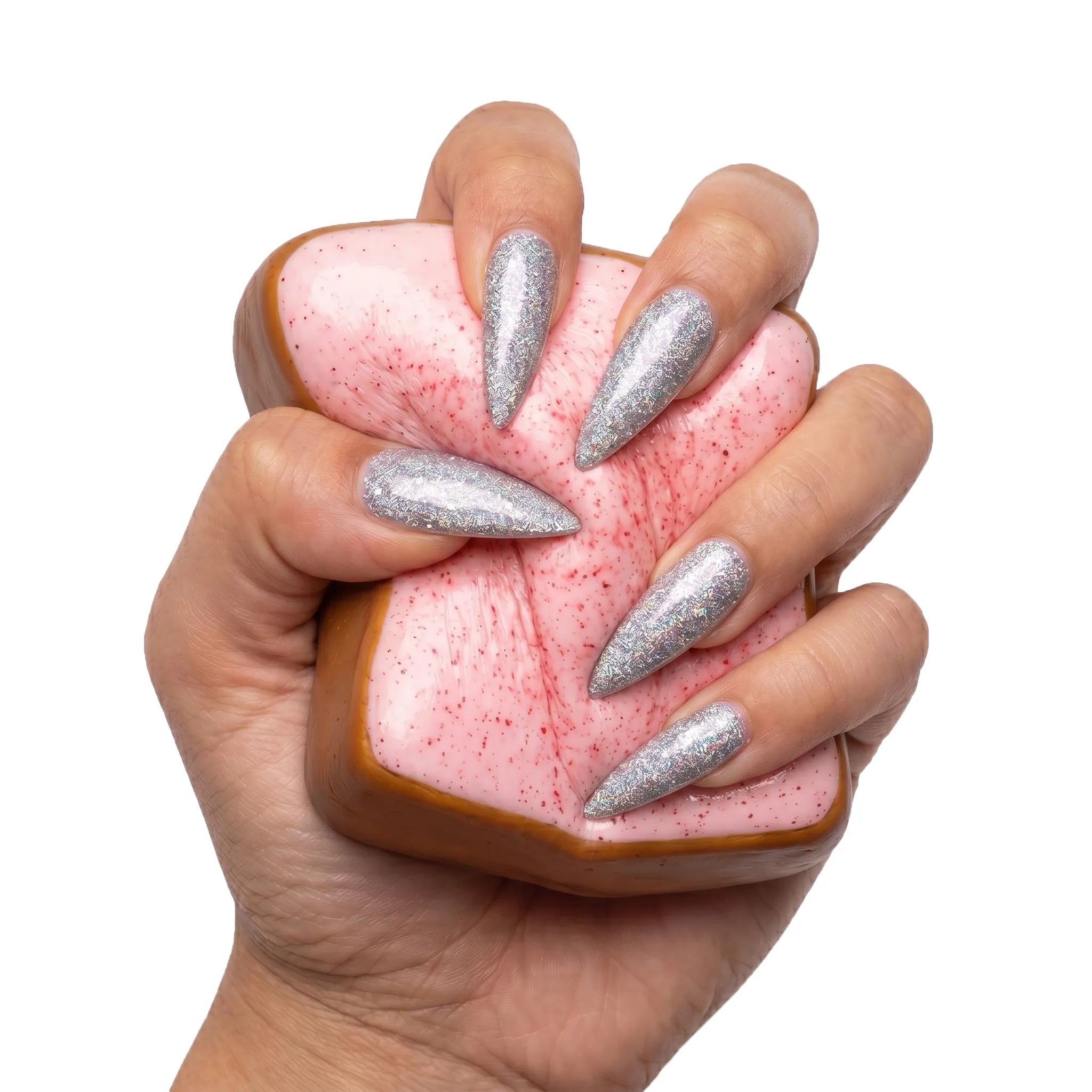 Pink Toast Taba Squishy