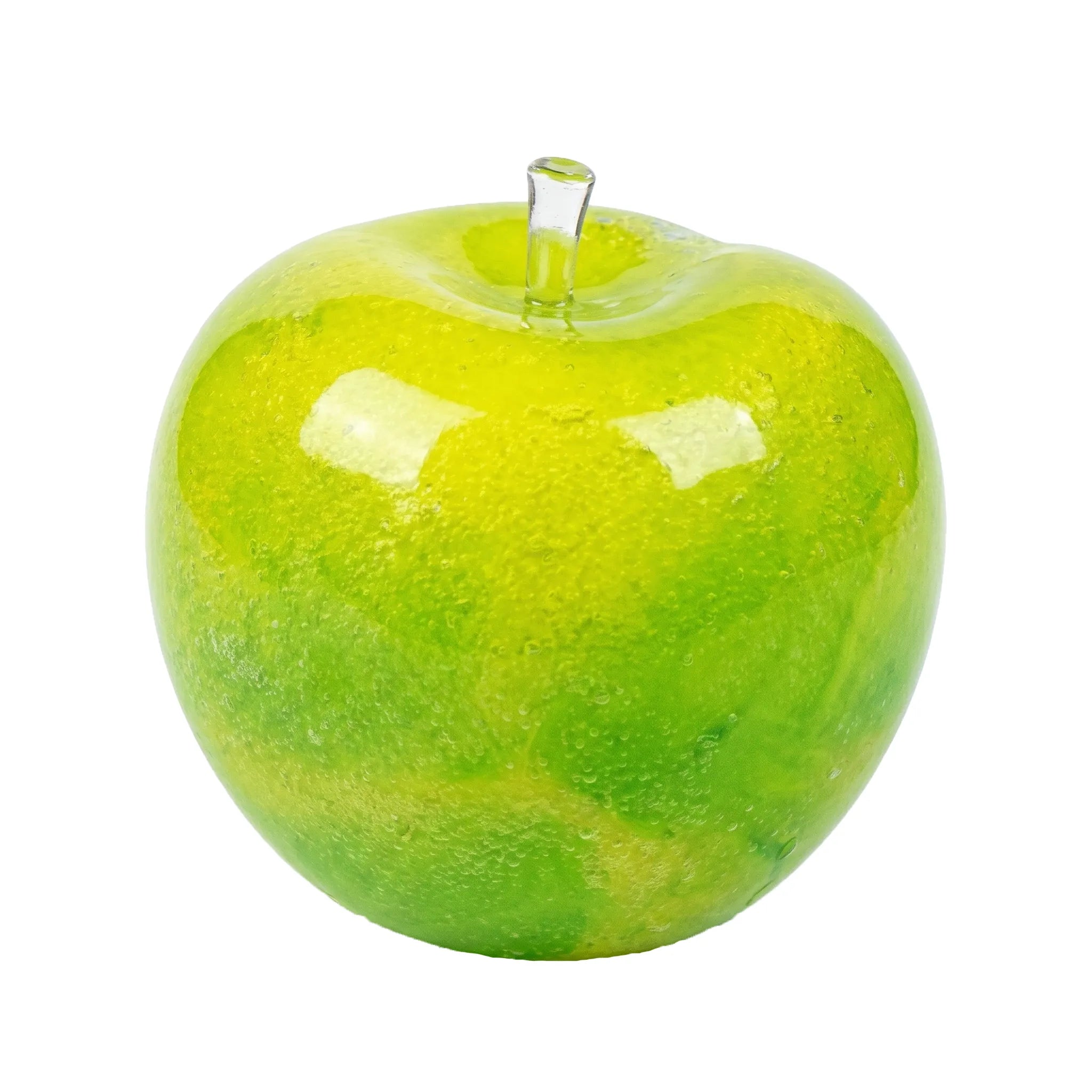 Smoothie green apple squishy toy by MimiSquishy on white background