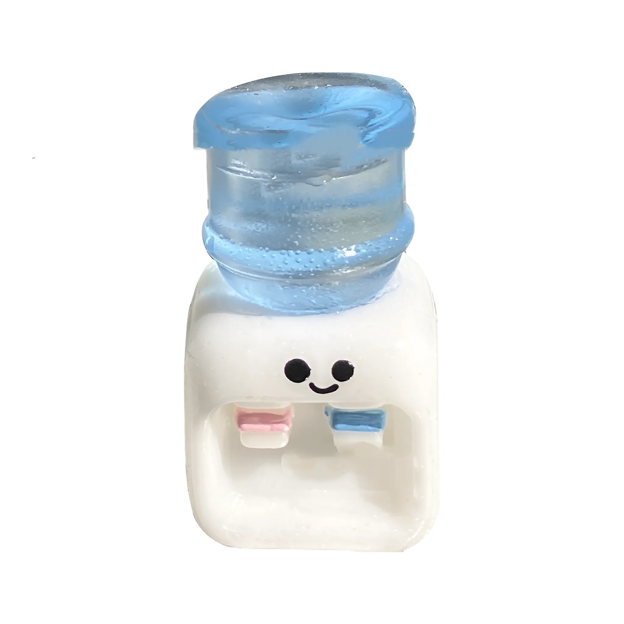 Cute kawaii water dispenser squishy toy by MimiSquishy on white background
